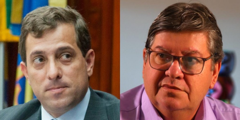 João Azevedo diz que só anda com ele quem quer e manda recado para Gervásio Maia: 'Tá precisando trabalhar mais' gervásio e joão - João Azevedo diz que só anda com ele quem quer e manda recado para Gervásio Maia: 'Tá precisando trabalhar mais'