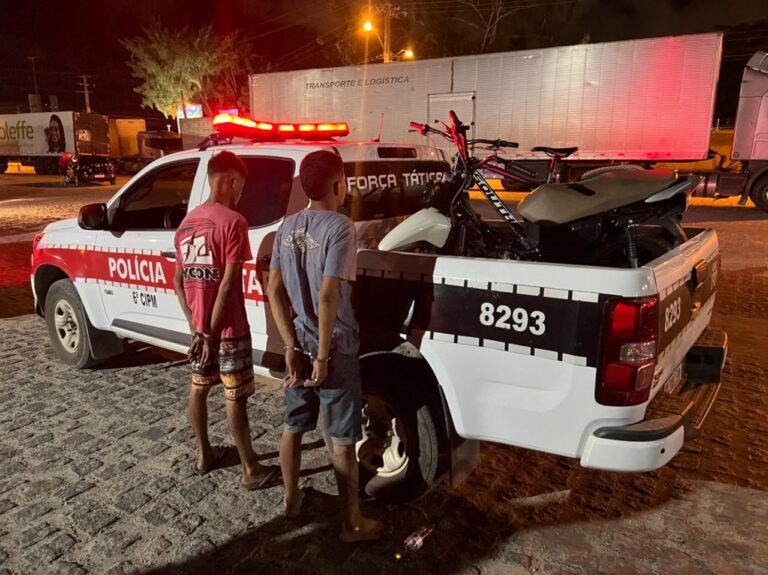 Polícia prende suspeitos de assaltar caminhoneiros na cidade de Cabedelo