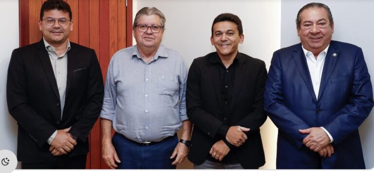 Aliança firme: Jackson Alvino e João Azevêdo alinham parceria que garante avanços no Hospital Infantil, Centro de Hemodiálise e Arco Metropolitano em Santa Rita