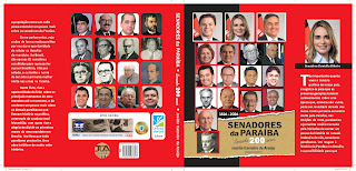 Em setembro, lançamento do livro Senadores da Paraíba – Senado 200 anos