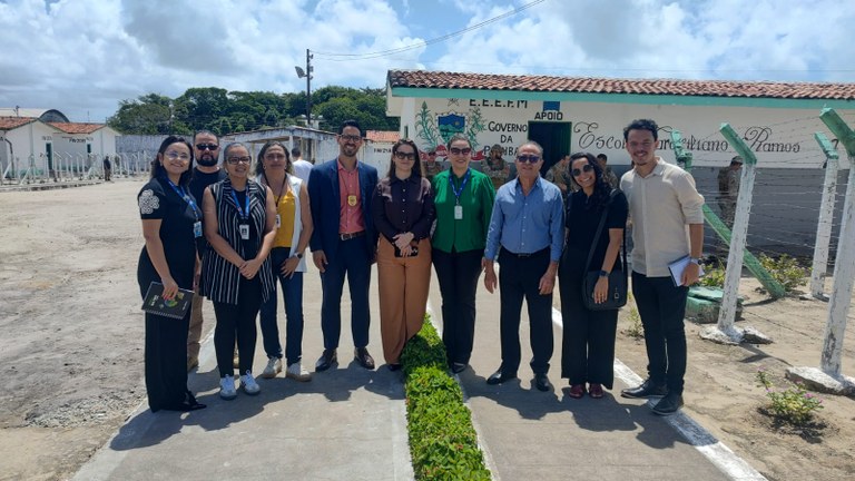 Equipe do SESI Paraíba conhece estruturas e projetos de unidades prisionais para futura cooperação técnica com a Seap