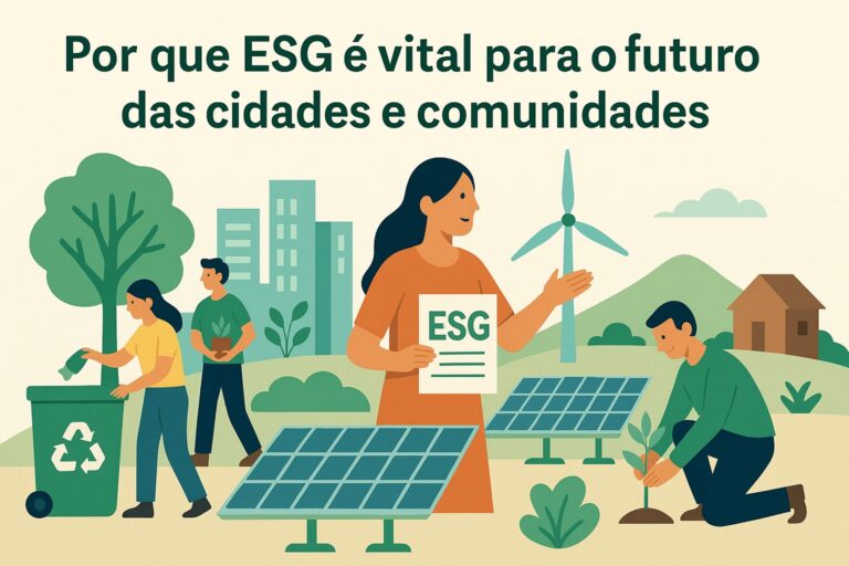 Por que ESG é vital para o futuro das cidades e das comunidades  (por Alessandra Lontra)