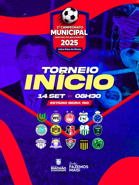 Riachão do Bacamarte dá o pontapé inicial no 2º Campeonato Municipal neste domingo
