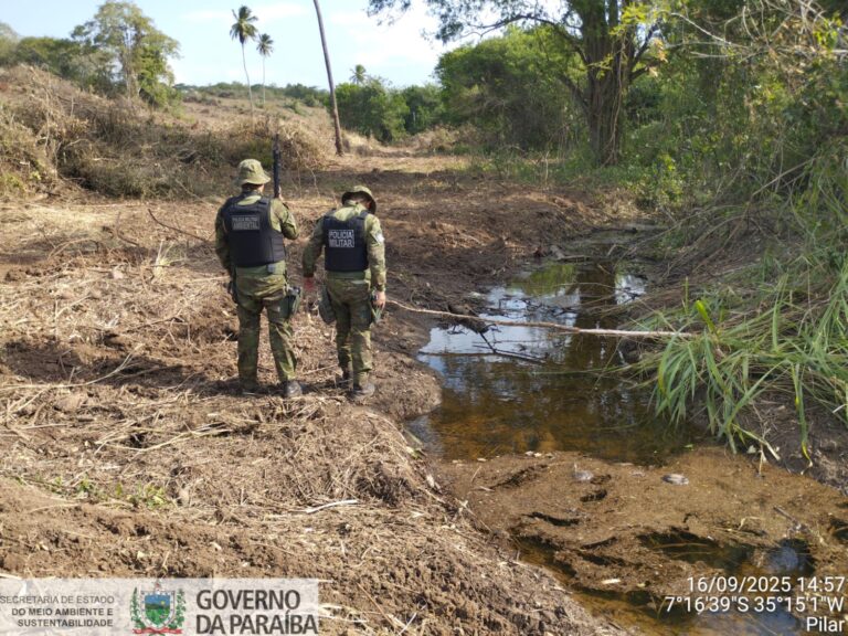 Desmatamento Ilegal em Pilar-PB é Descoberto por Satélite, Resultando em Apreensão de Máquinas