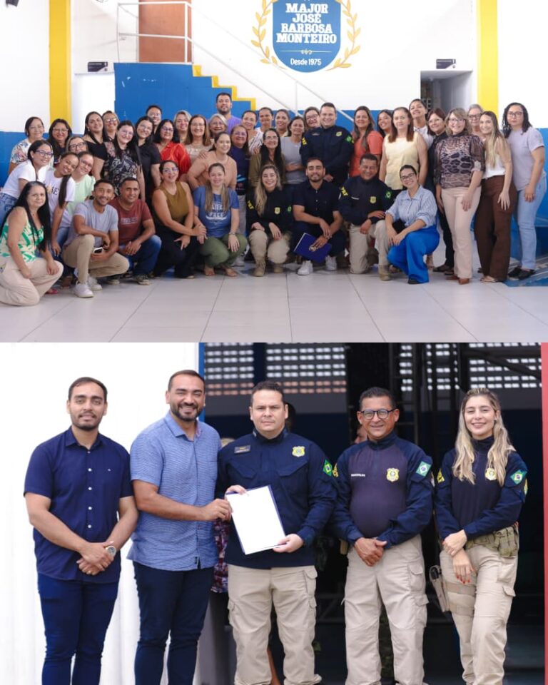 A Secretaria Municipal de Educação em parceria com a Polícia Rodoviária Federal (PRF), lançou ontem (03), o projeto EDUCAR PRF para as escolas da rede municipal de educação.