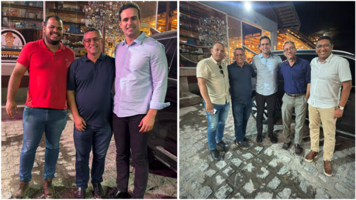 Ari se reúne com Lucas Ribeiro para discutir perspectivas futuras para Riachão do Bacamarte e região