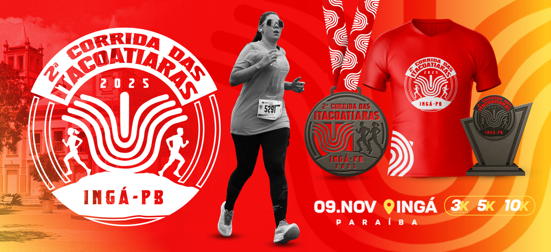 Corrida das Itacoatiaras celebra esporte, cultura e as belezas de Ingá