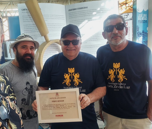 Fábio Mozart recebe votos de aplausos da Câmara Municipal de João Pessoa