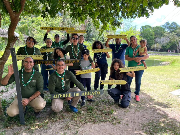 UMA MANHÃ ESPECIAL PARA O PROJETO VOLUNTARIOS EM AÇÃO