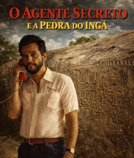 Você sabia que a Pedra do Ingá aparece indiretamente no filme “O Agente Secreto” indicado ao Oscar?