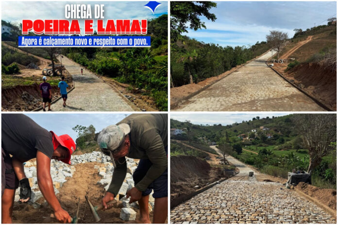 Em Riachão de Bacamarte Comunidade Quilombola do Grilo prestes a ficar com 100% das vias pavimentadas