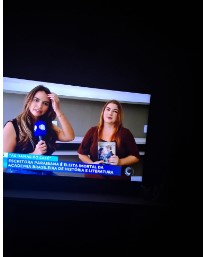 A Escritora Caroline Rangel Travassos Burity foi entrevistada ontem pela tv Correio (Vídeo)