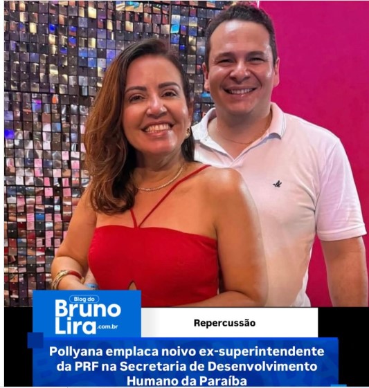 Pollyanna deixa Secretaria  para disputar vaga na Câmara Federal e o seu noivo assume a pasta