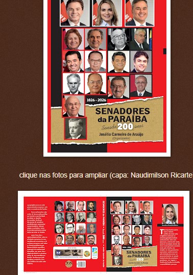 GOVERNADOR JOÃO AZEVÊDO GANHA LIVRO SENADORES DA PARAÍBA – SENADO 200 ANOS