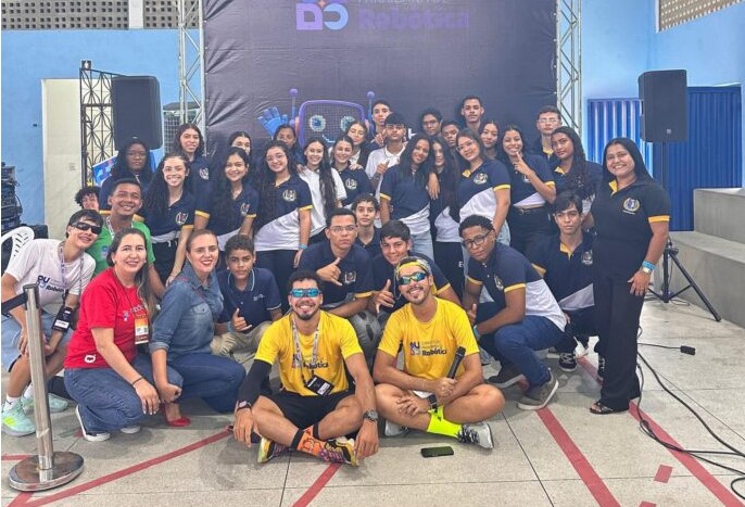 Alunos da ECIT Luís Gonzaga Burity são campeões da etapa regional do Campeonato Paraibano de Robótica