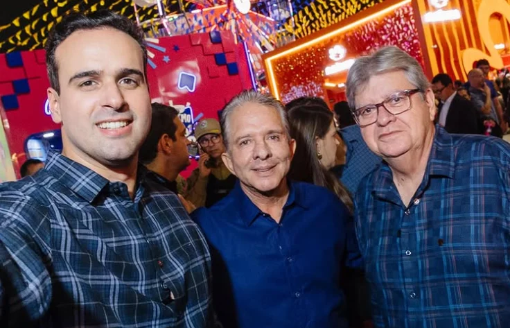 Abertura do São João de Campina reúne João Azevêdo, Lucas Ribeiro e Nabor Wanderley