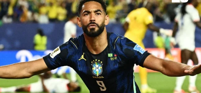Com dois gols do Paraíbano Matheus Cunha, Brasil vence Haiti por 3 a 0 na Copa do Mundo