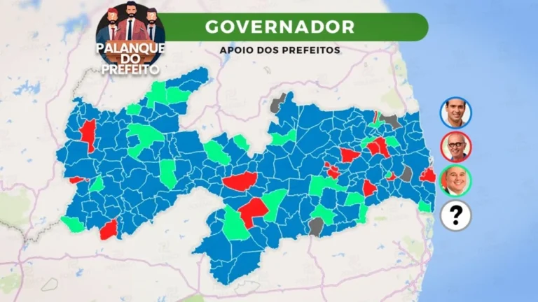 VOTOS DOS 223 PREFEITOS: Lucas angaria apoio de Prefeita do MDB e Cícero se aproxima de Efraim – VEJA OS NÚMEROS