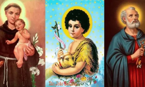 Conheça a história dos santos juninos: Santo Antônio, São João e São Pedro