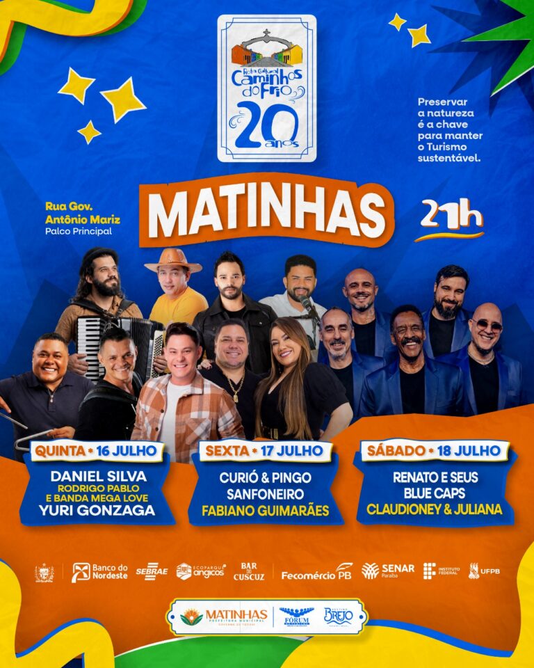 Matinhas espera receber mais de 15 mil visitantes durante o Caminhos do Frio