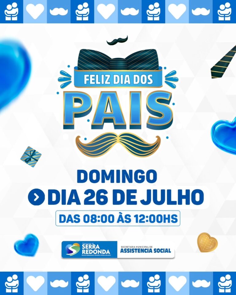 Prefeitura de Serra Redonda realiza grande evento com sorteio de prêmios no Dia dos Pais