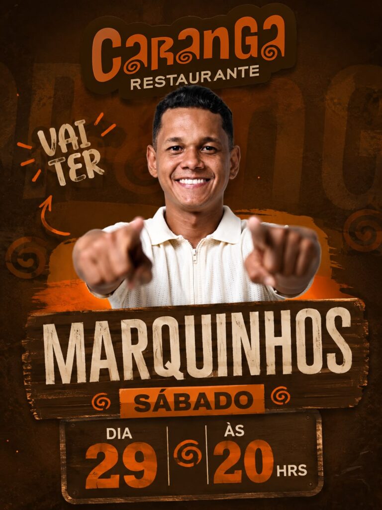 SÁBADO TEM SHOW NO CARANGA! IMPERDIVEL