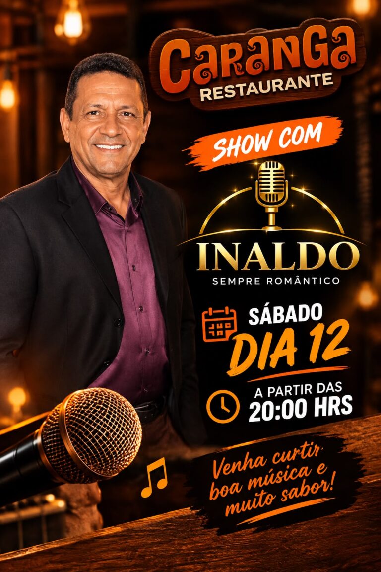 SÁBADO TEM SHOW NO CARANGA!