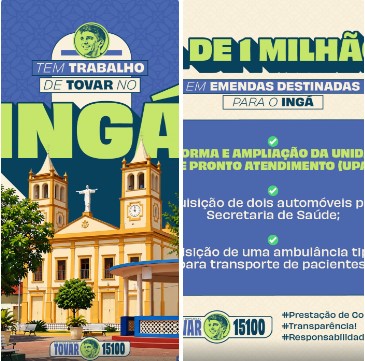 CONVITE ESPECIAL | JUNTOS POR INGÁ – ROSA CRISTINA PRESIDENTE